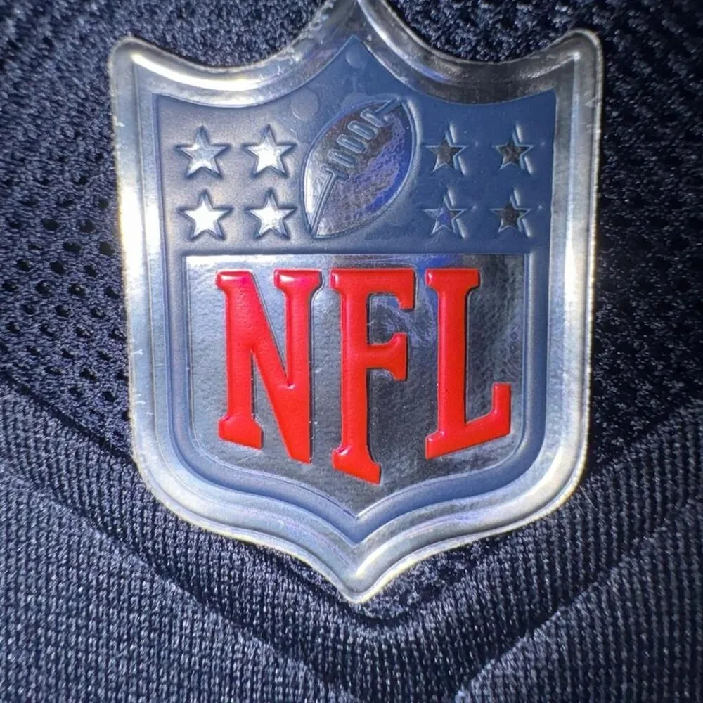 Nike Navy and Blue Top